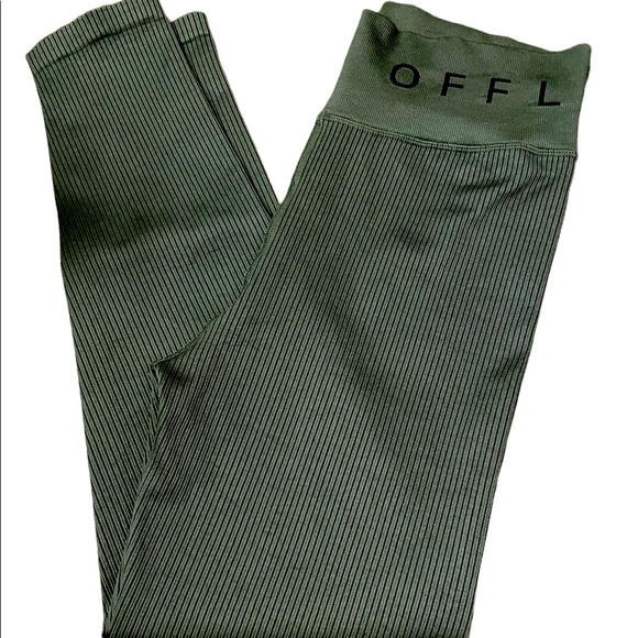 aerie Pants - Aerie Offline Ribbed Seamless Leggings L